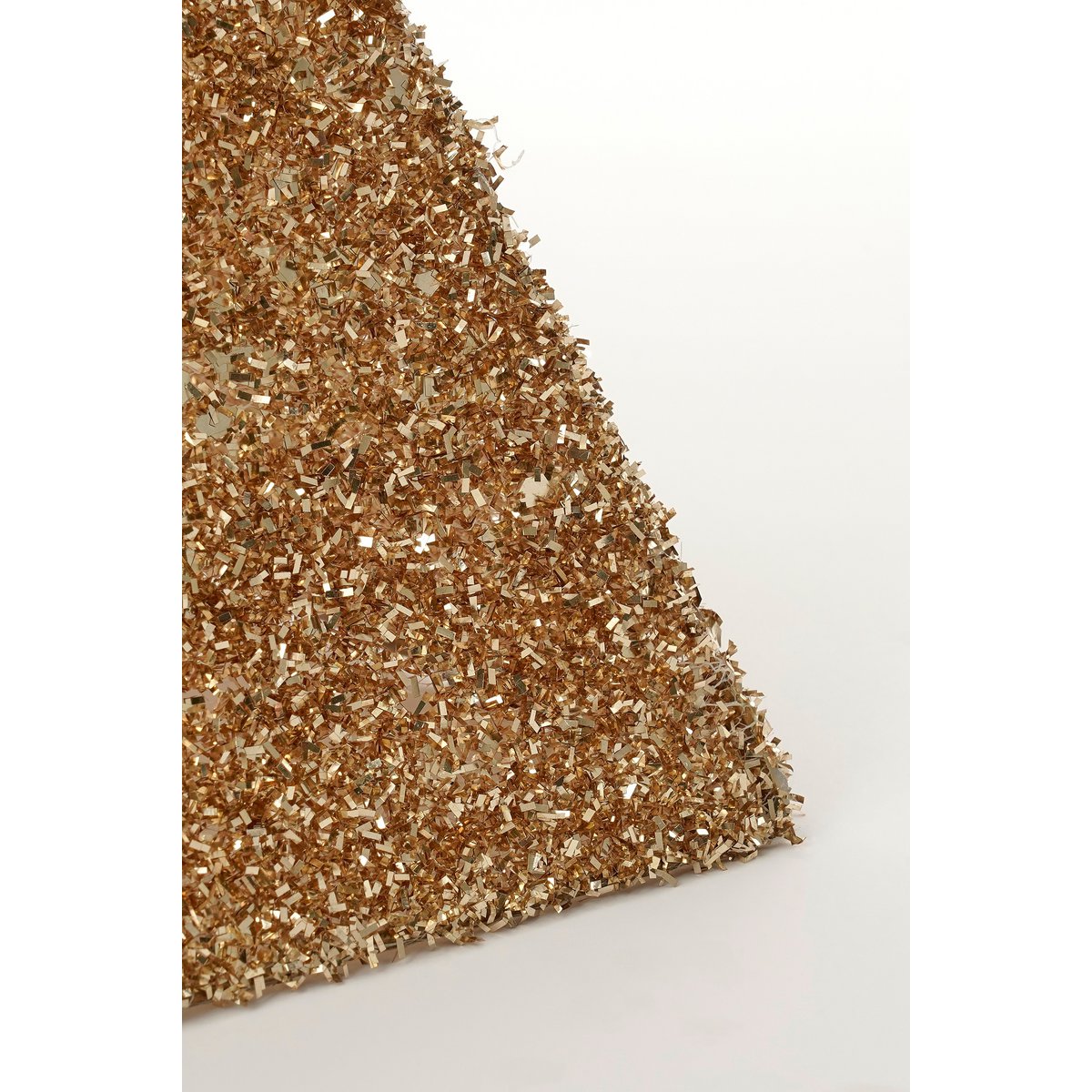 Kerstboomrok - L50 x B50 x H30 cm - Goud vierkant