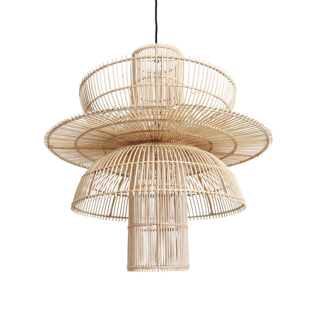 Saturnus rotan hanglamp