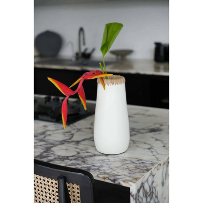 The Sneaky Vase - Wit Naturel - L