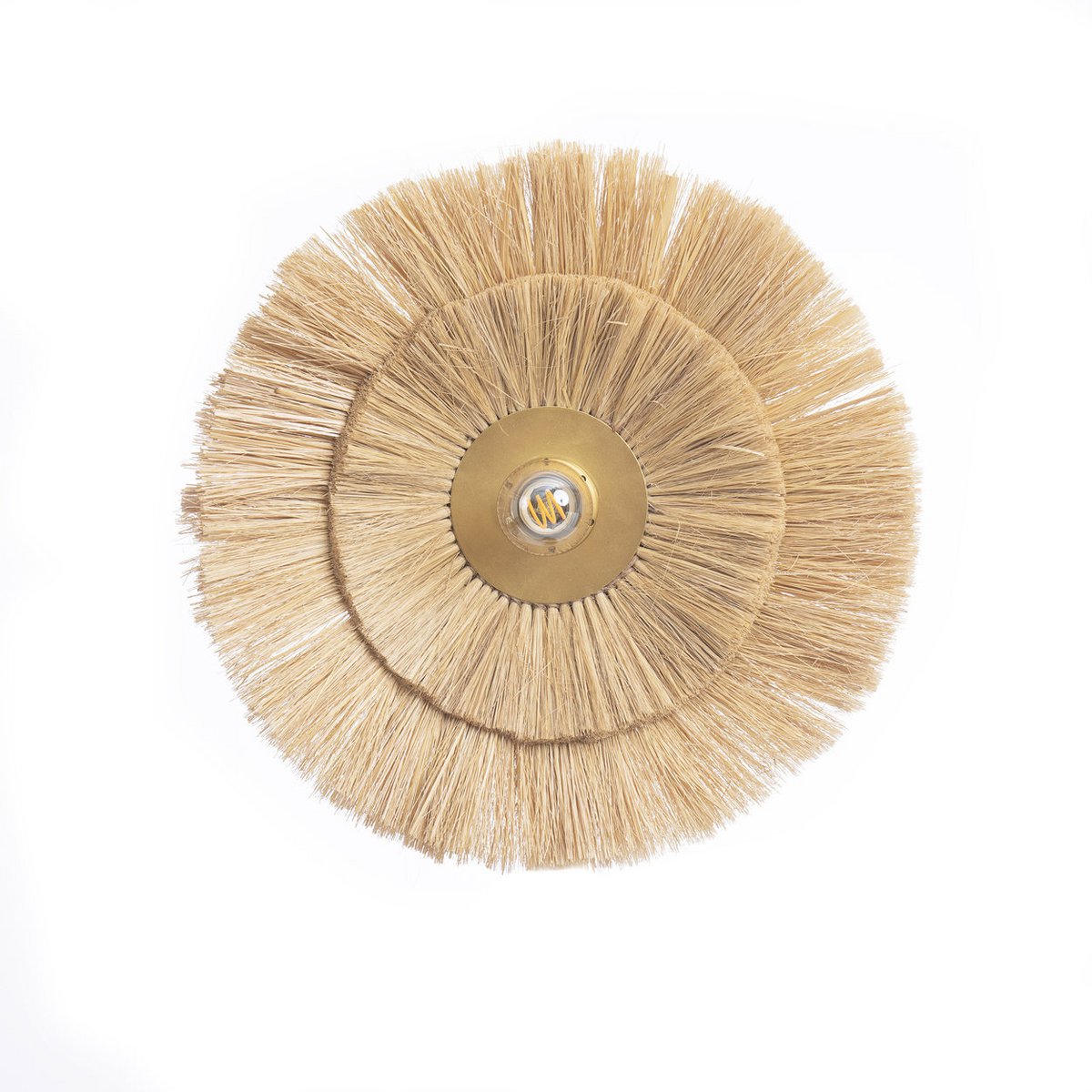 The Double Trouble Wall Lamp, natuurlijk goud - M