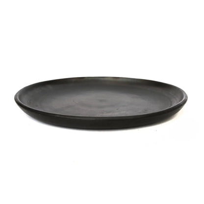 The Burned Classic Plate - Zwart - L.
