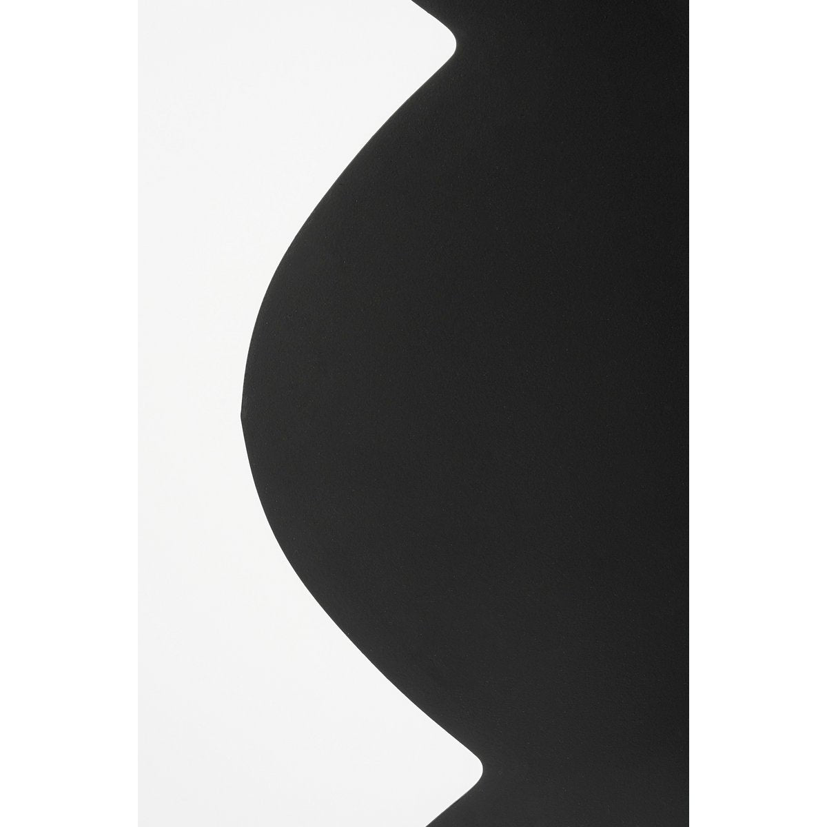 Rafi Bijzettafel - H50 x Ø40 cm - IJzer - Zwart