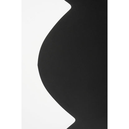 Rafi Bijzettafel - H50 x Ø40 cm - IJzer - Zwart