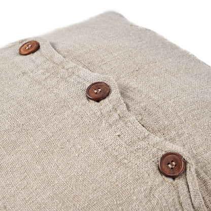The Linen Edit Cushion Cover - Natural