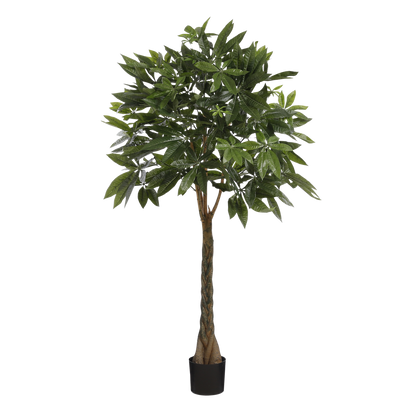 Pachira Kunstplant - H120 x Ø50 cm - Groen