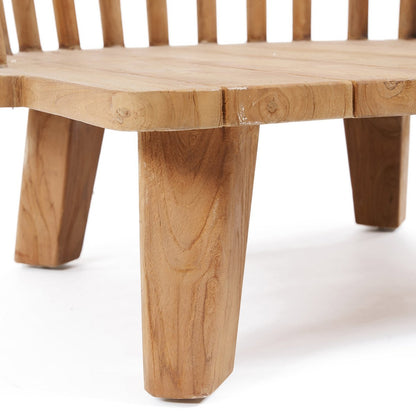 De Malawi Eenzitsbank - Natuurlijk Beige