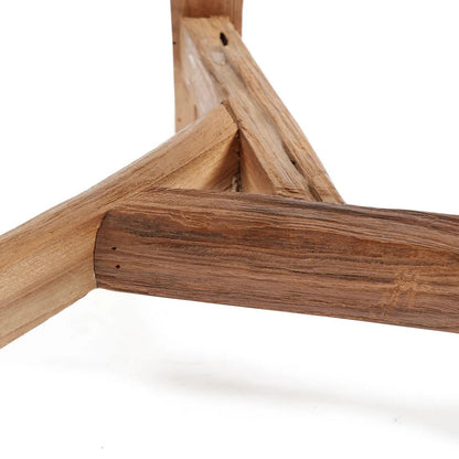De houten Yatai Kruk - Naturel - M