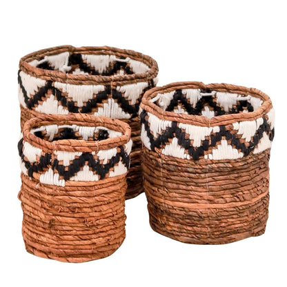 Boho Mand SADARA met Macrame Patroon