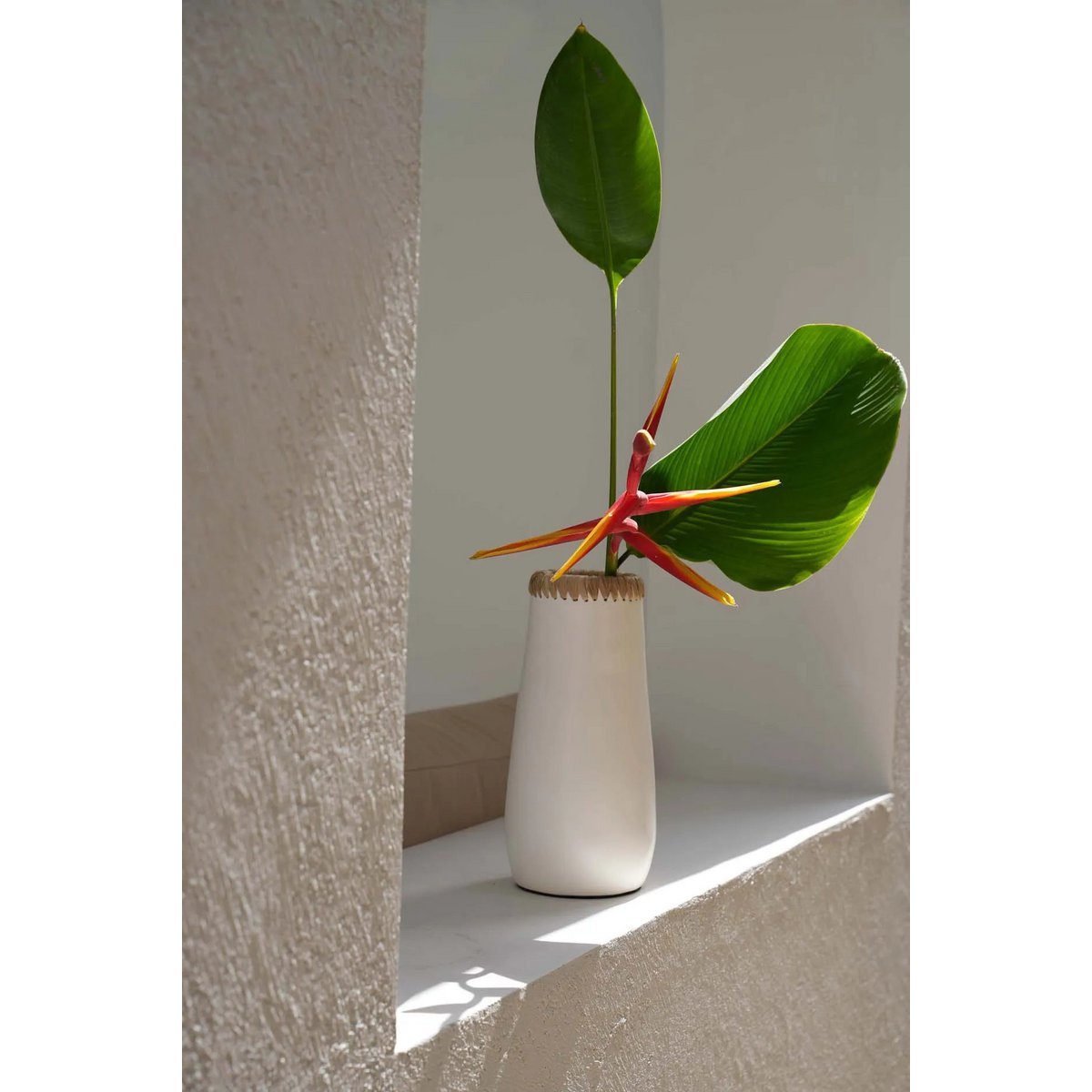 The Sneaky Vase - Wit Naturel - L