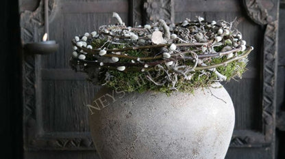 Krans voor Pasen katjes takken & Mos Krans 40 cm