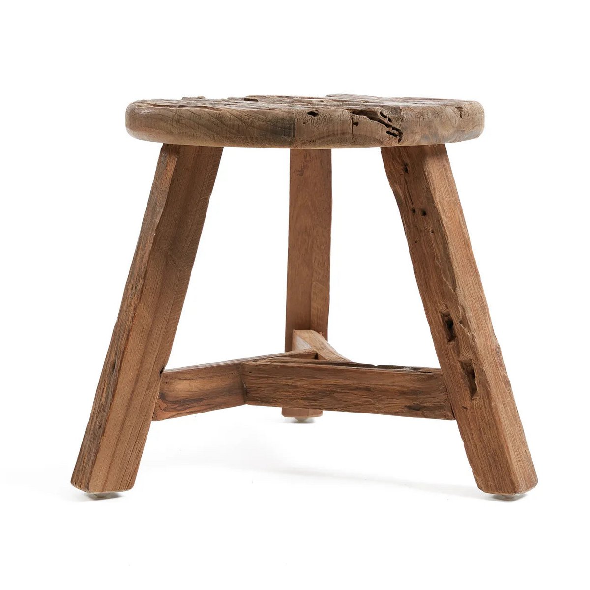 De houten Yatai Kruk - Naturel - M