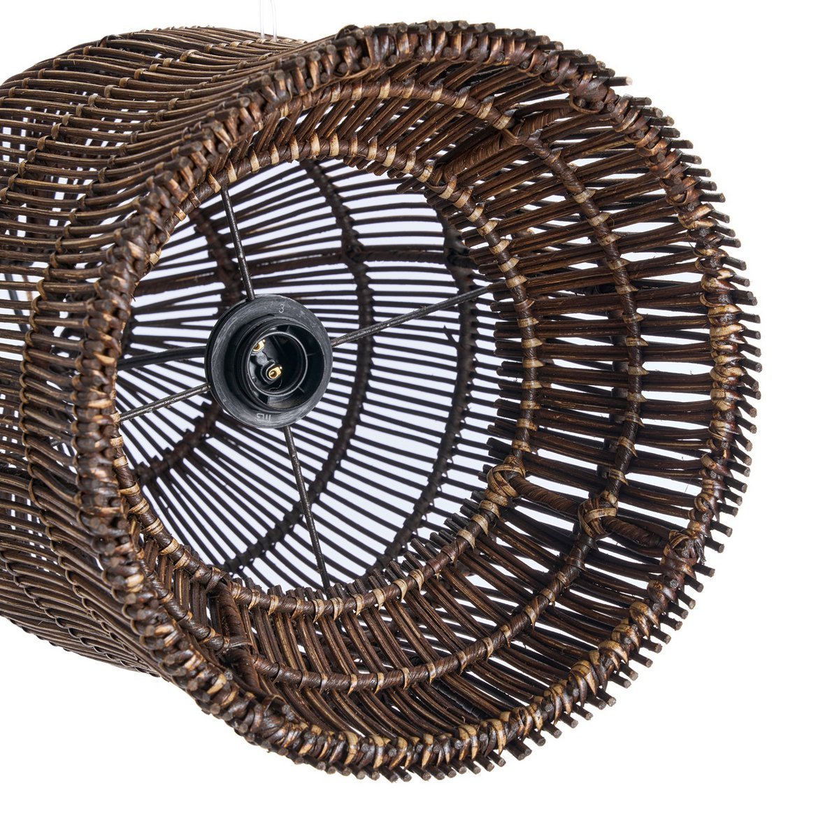 De Geweven Belhanger - Donker Walnoot - S