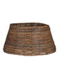 Kerstboommand - H26 x Ø55 cm - Wilgentakken - Bruin