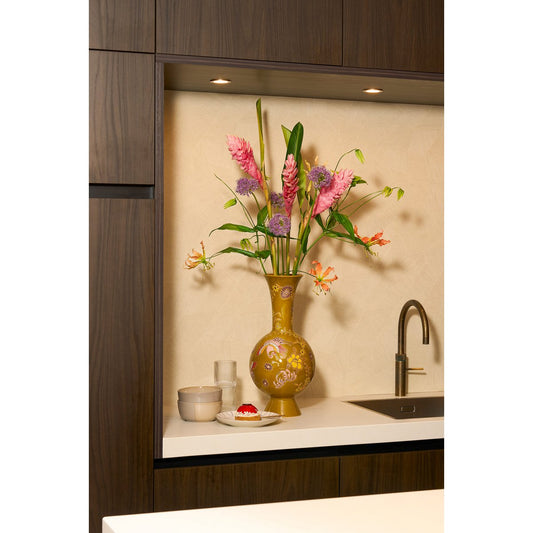 Eloise Vaas - H47 x Ø22 cm - Keramiek - Oker