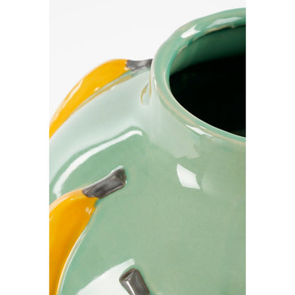 Moza Vaas - H38 x Ø34 cm - Keramiek - Lichtgroen