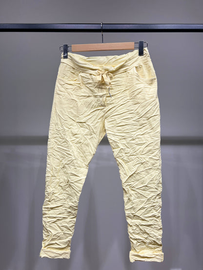 Comfortabele Jeggingbroek van stretchviscose met trekkoord