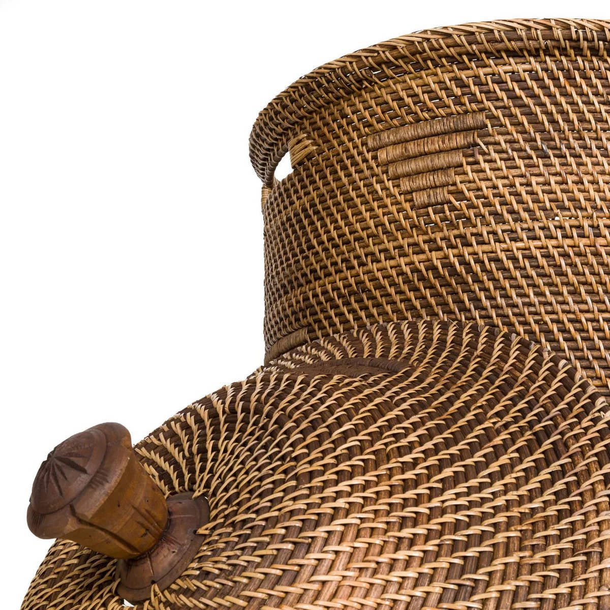 The Kolonial Wasmand - Naturel Bruin - XL
