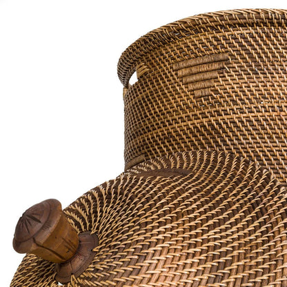 The Kolonial Wasmand - Naturel Bruin - XL