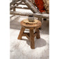De houten Yatai Kruk - Naturel - M
