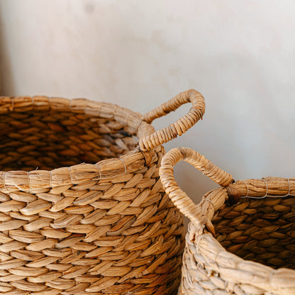 Bolvormige boho -mand (2 maten) Citra