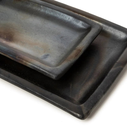 The Burned Sushi Bord - Zwart - L