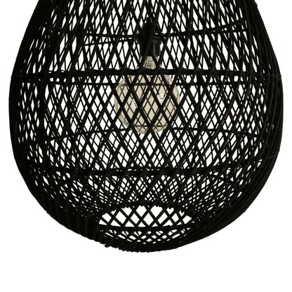 Maze hanglamp druppel zwart