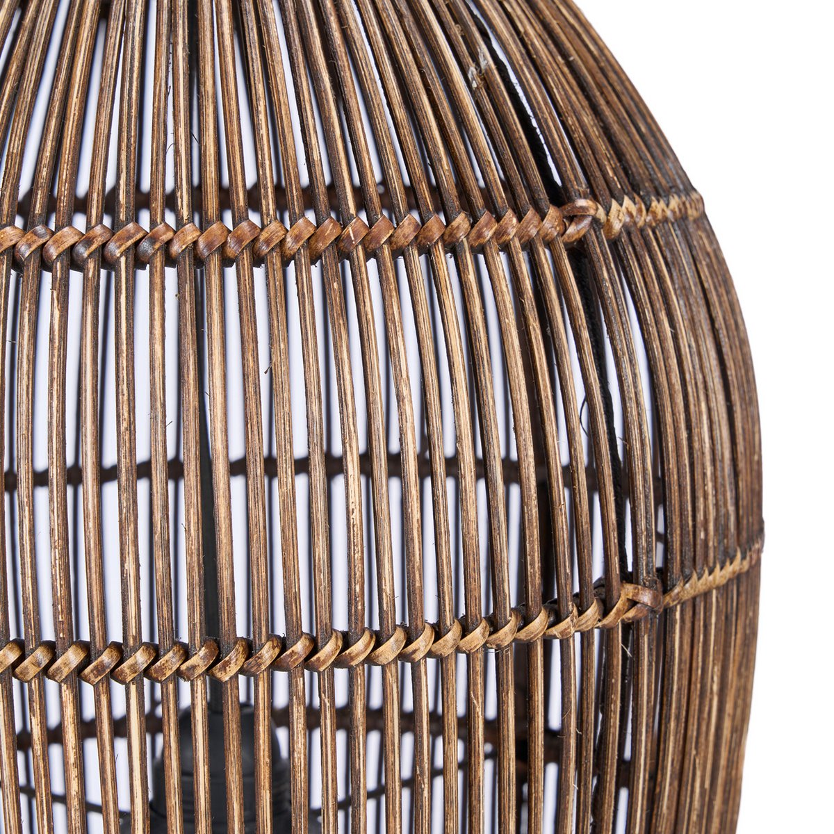 De Geweven Belhanger - Donker Walnoot - S