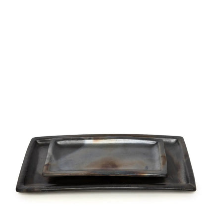 The Burned Sushi Bord - Zwart - L