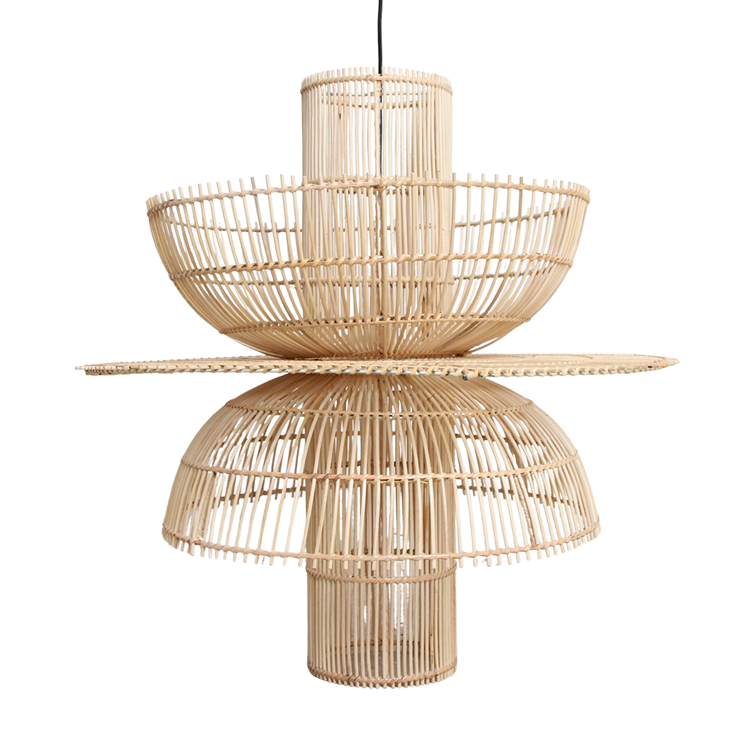 Saturnus rotan hanglamp