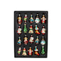 Kerst Ornamenten - Set 20 stuks - Glas -meerkleurig