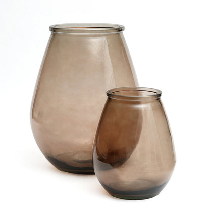 de Qiezi vaas - beige - l