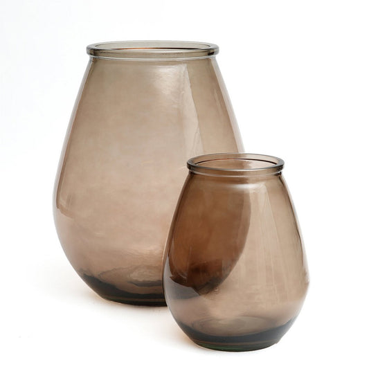 de Qiezi vaas - beige - l
