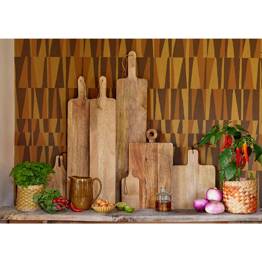 Capri Serveer plank - L76 x W15 cm - 100% FSC Mango Wood - Brown