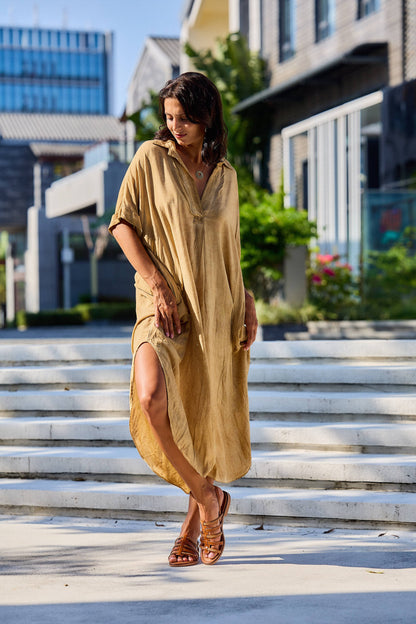 Tuniekjurk in washed stijl – comfortabel & stijlvol