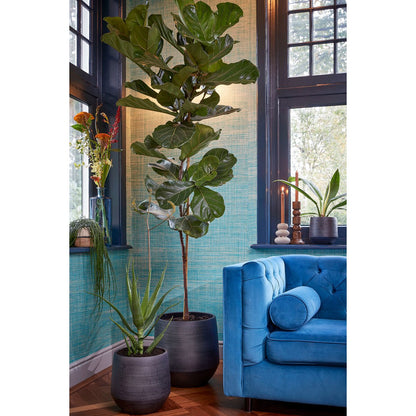 Philo Kandelaar - H30 x Ø11 cm - Mangohout - Bruin