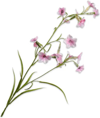 Zijden Kunstbloemen Datura Trompetbloem Roze 149326 - 117 cm