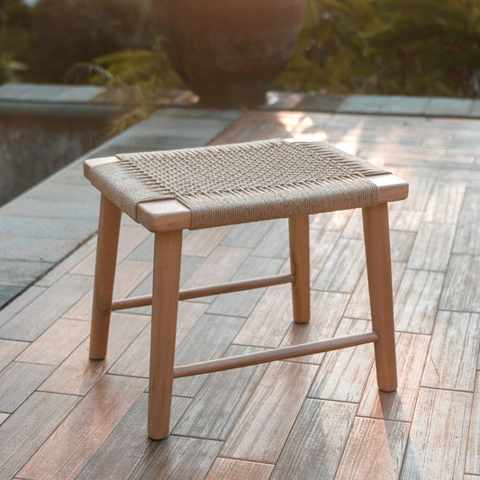 Houten kruk SUNDA