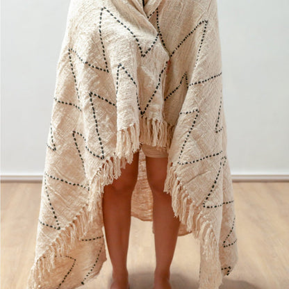 Katoenen deken | Sprei | Bankdeken 140x200 cm LINGGAH