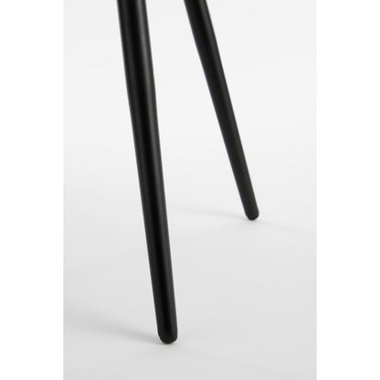 Jailey Bijzettafel - Set van 2 - L84 x B39 x H39 cm - Zwart