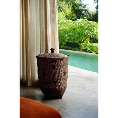 The Kolonial Wasmand - Naturel Bruin - XL