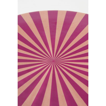 Skipper Bijzettafel - H44 x Ø32 cm - Keramiek - Paars