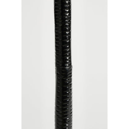 Colin Bijzettafel - H58 x Ø34 cm - Gerecycled Aluminium - Zwart