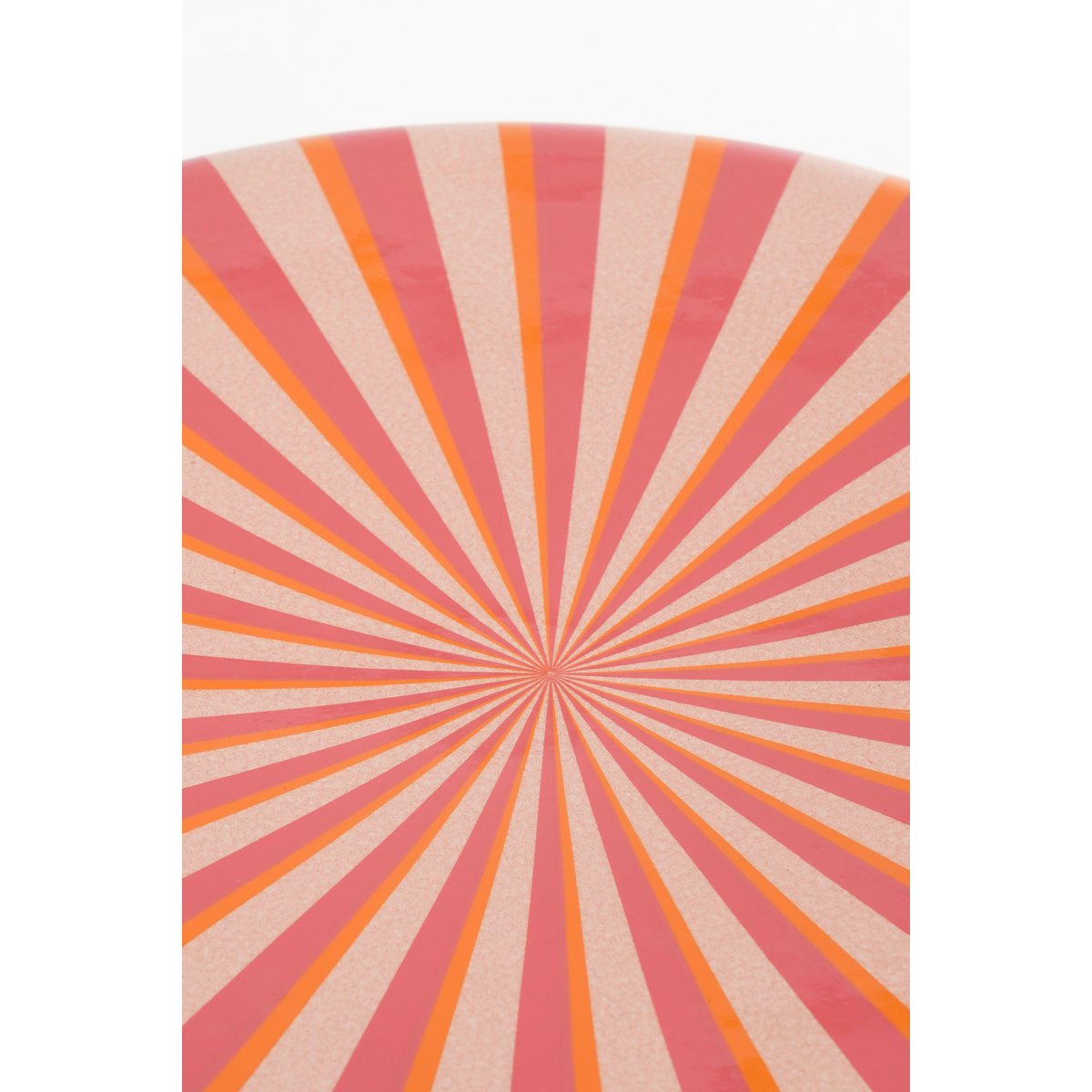 Skipper Bijzettafel - H44 x Ø32 cm - Keramiek - Roze, Oranje