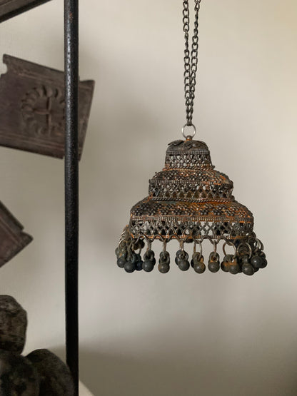 Ijzeren sierhanger vierkant