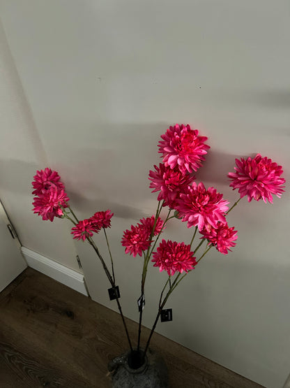 Kunstbloem Dahlia – Roze 🌸