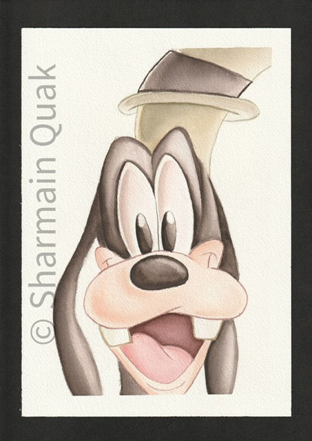Exclusieve print van Goofy