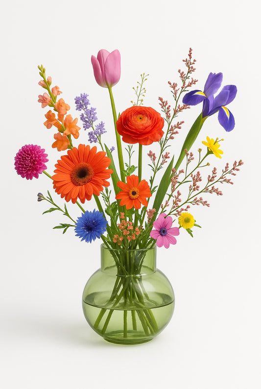 Coyo Vase glass Green