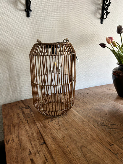 Sfeervolle bruine solar lamp