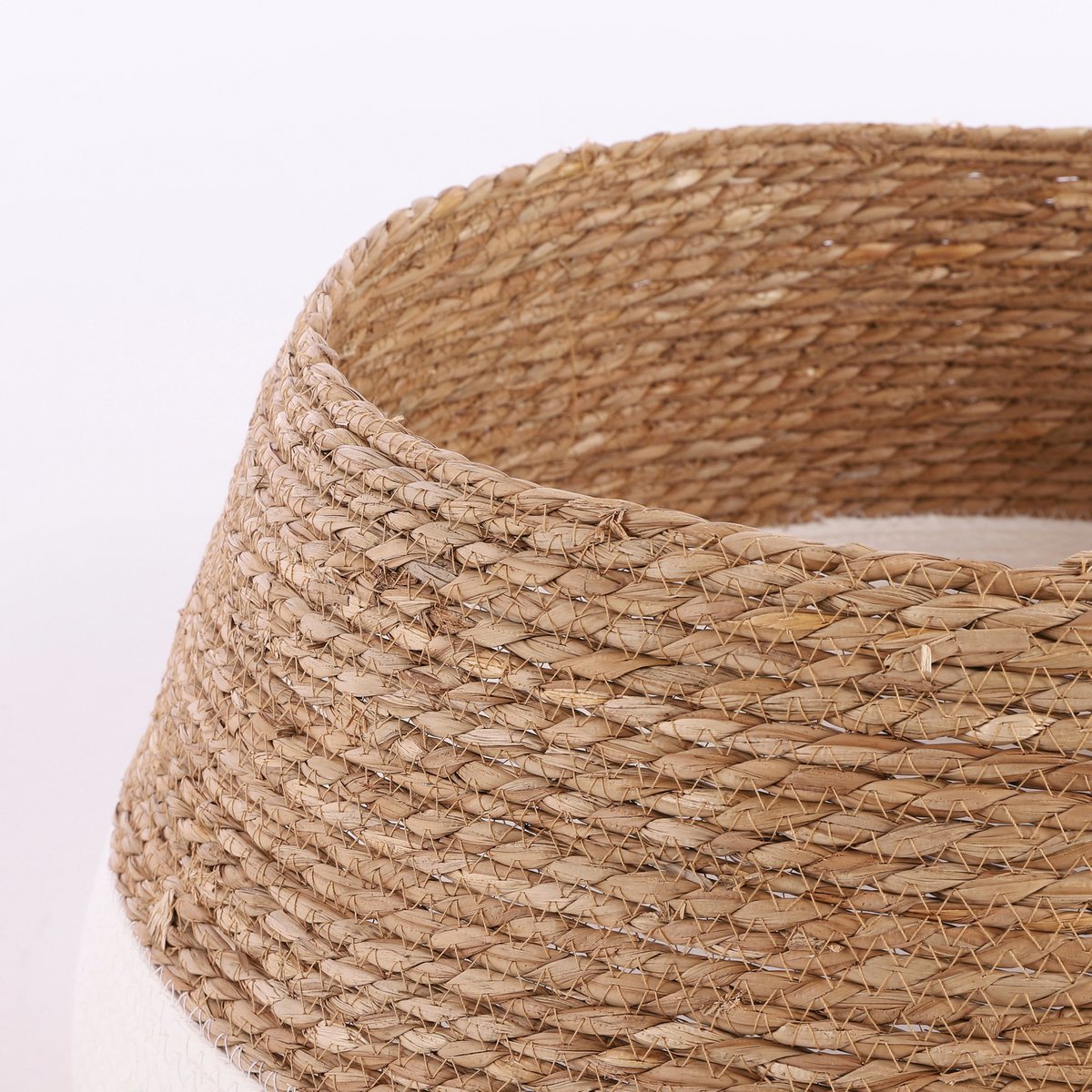 Kerstboomrok - H26 x Ø50 cm - Zeegras - Off-white