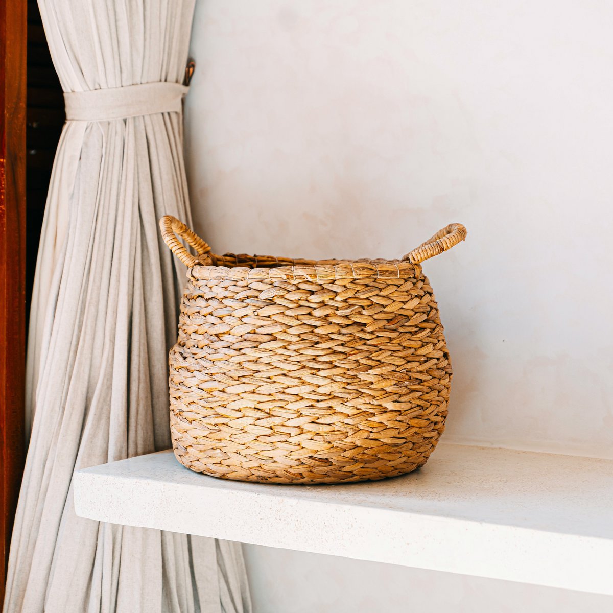 Bolvormige boho -mand (2 maten) Citra